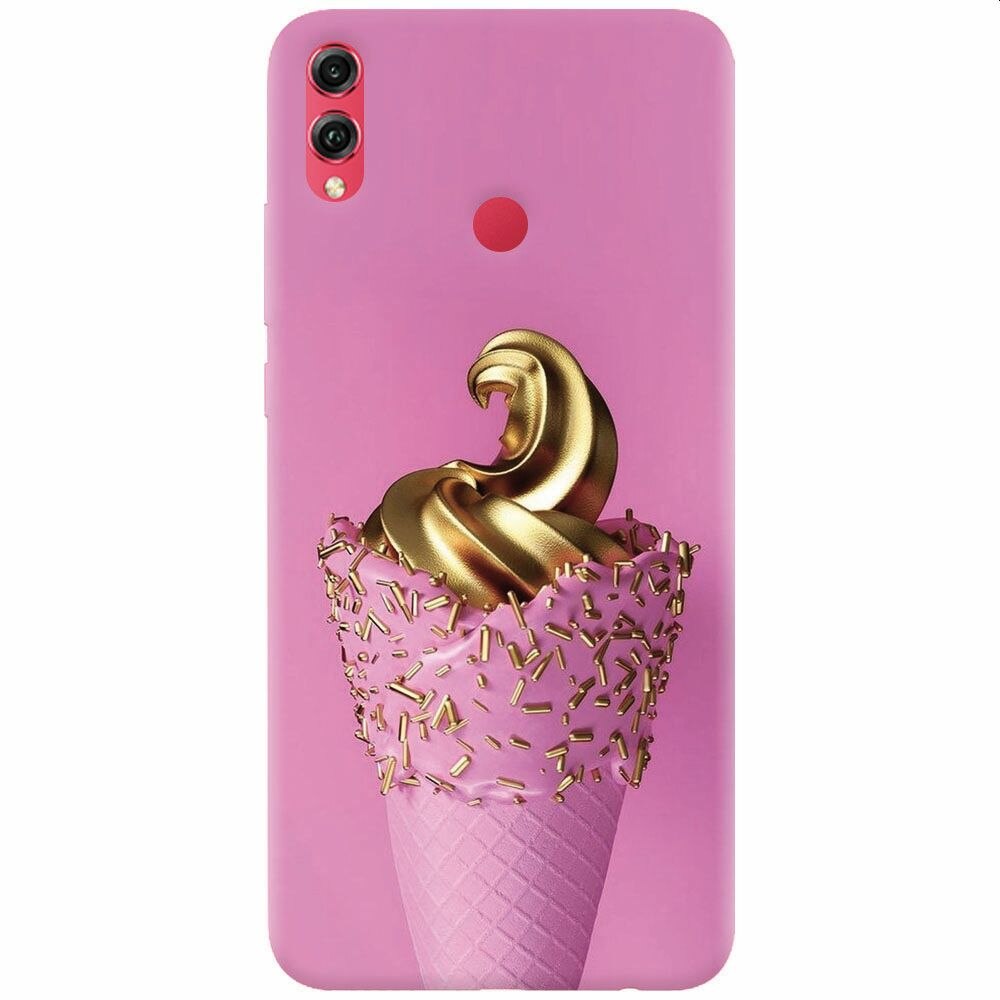 Husa silicon pentru Honor 10 Lite, Icecream Gold