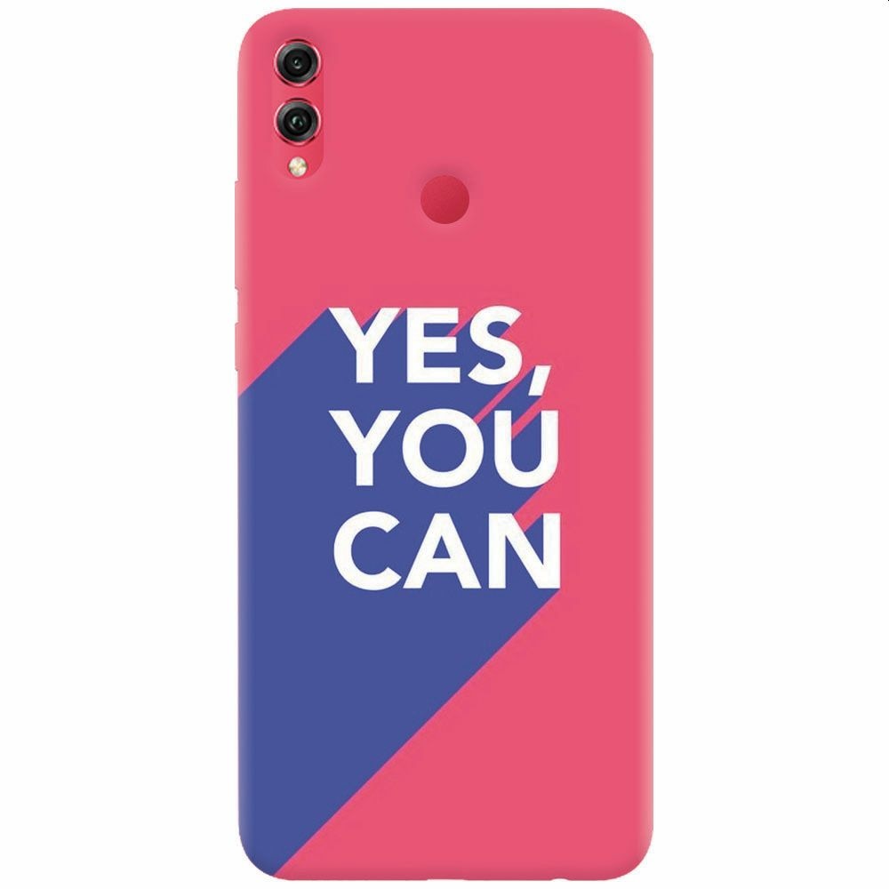 Husa silicon pentru Honor Note 10, Yes You Can