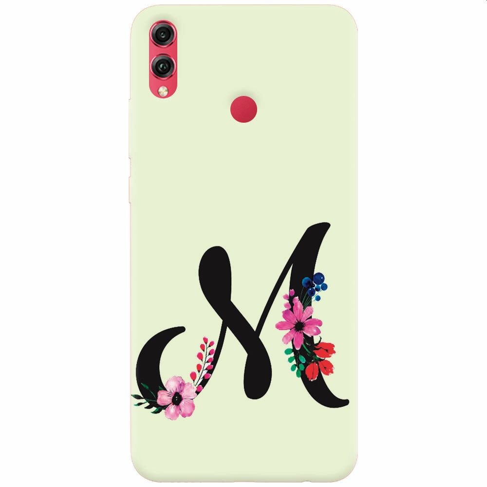 Husa silicon pentru Honor 10 Lite, Litera M