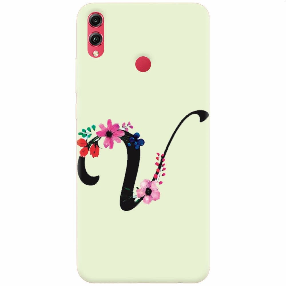 Husa silicon pentru Honor View 10 Lite, Litera V