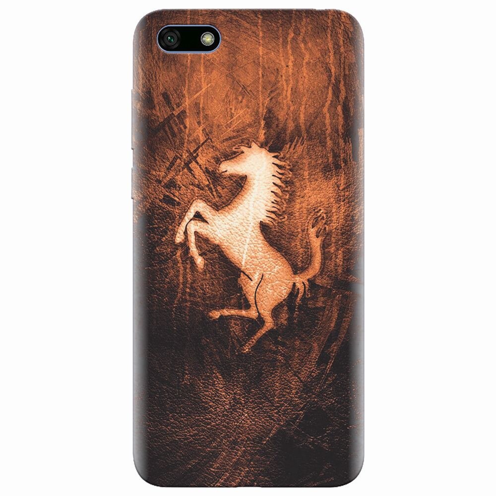 Husa silicon pentru Huawei Y5 2018, Amazing Horse