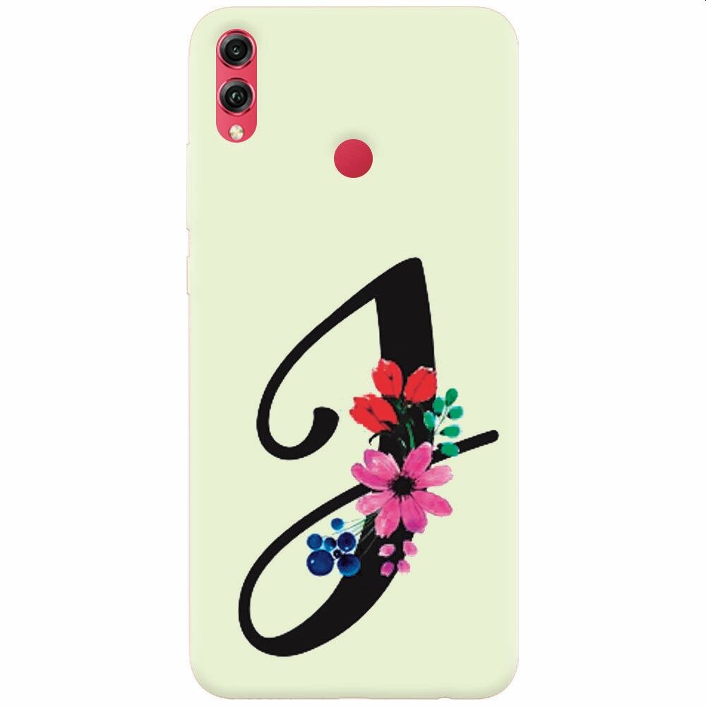 Husa silicon pentru Honor Note 10, Litera J
