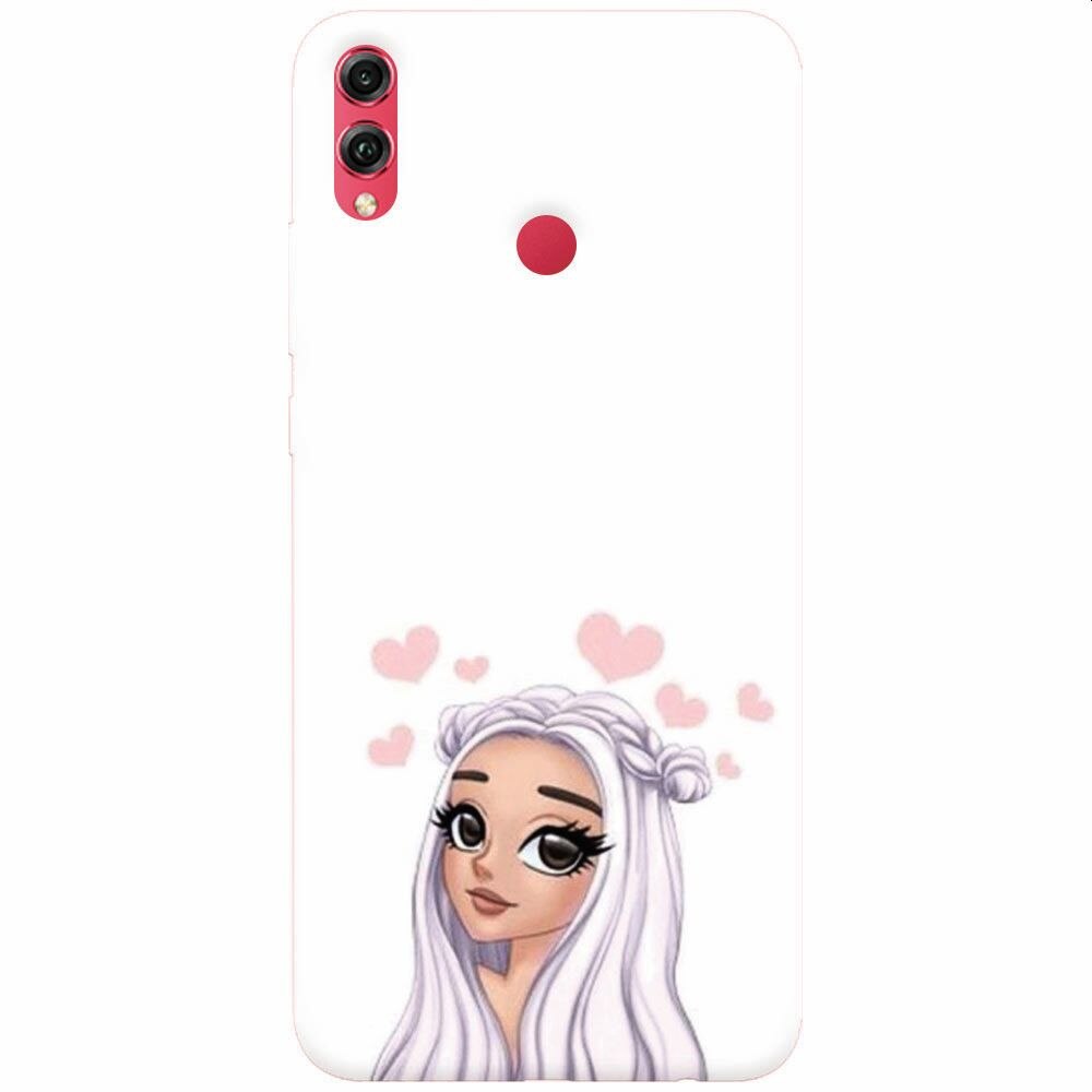 Husa silicon pentru Honor 8X, Beauty Girl