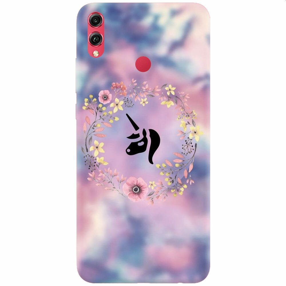 Husa silicon pentru Honor View 10 Lite, Unicorn Icon