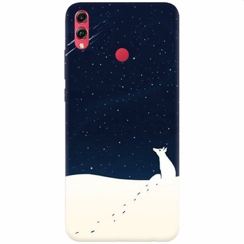 Husa silicon pentru Honor 10 Lite, Winter Night Husa silicon pentru Honor 10 Lite, Winter Night