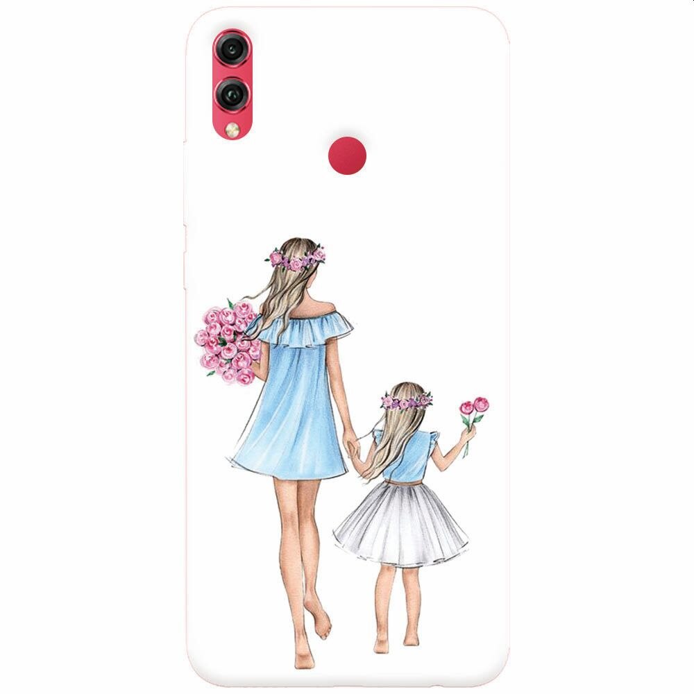Husa silicon pentru Honor 10 Lite, Mom's Princess