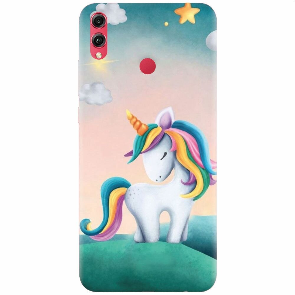 Husa silicon pentru Honor 10 Lite, Ponny Star