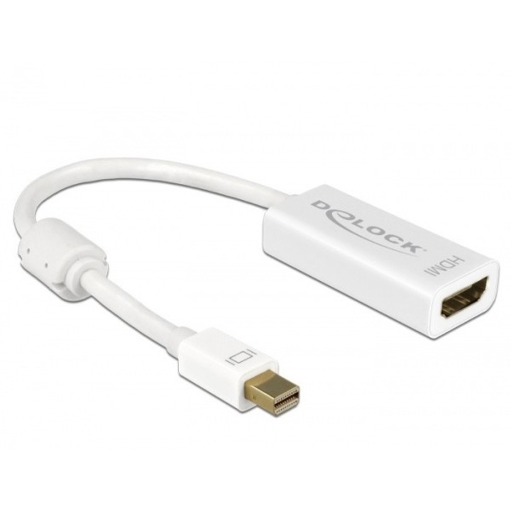 Adaptor mini Displayport la HDMI T-M 1.2 4K Pasiv Alb, Delock 62614