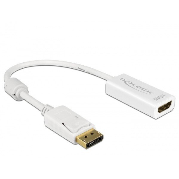 Adaptor Displayport la HDMI T-M 1.2 4K Pasiv Alb, Delock 62610