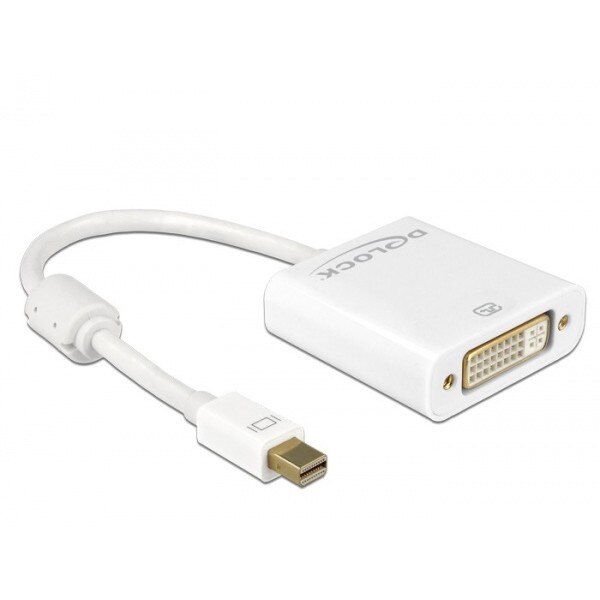 Adaptor mini Displayport la DVI T-M 1.2 4K Pasiv Alb, Delock 62606