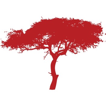Copacul puterii - Sticker Decorativ - Rosu Cardinal - 119 x 83 cm Copacul puterii - Sticker Decorativ - Rosu Cardinal - 119 x 83 cm