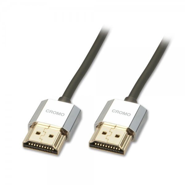 Cablu HDMI 2.0 Premium CROMO Slim T-T 2m, Lindy L41672