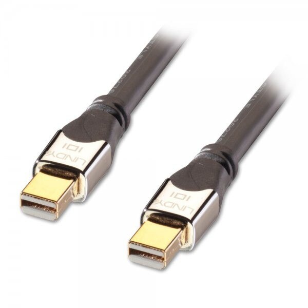 Cablu mini DisplayPort CROMO T-T v1.2 2m, Lindy L41542