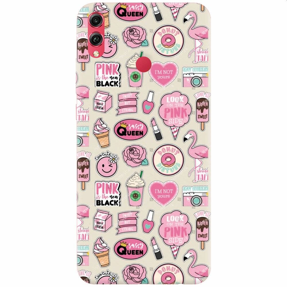 Husa silicon pentru Honor Note 10, Sassy Queen