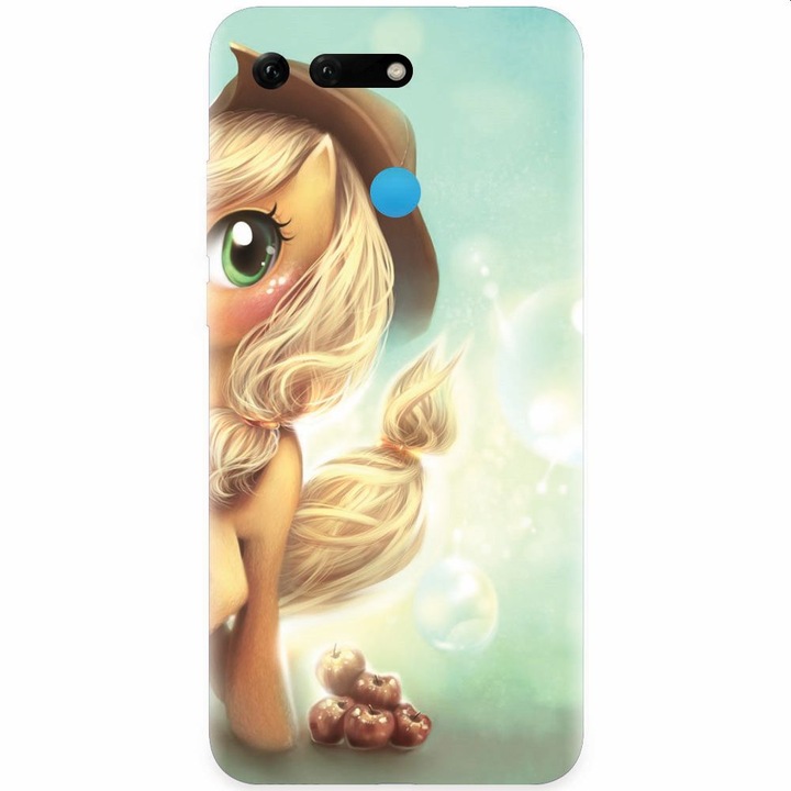 Силиконов калъф за Honor View 20, Applejack Pony Cute K