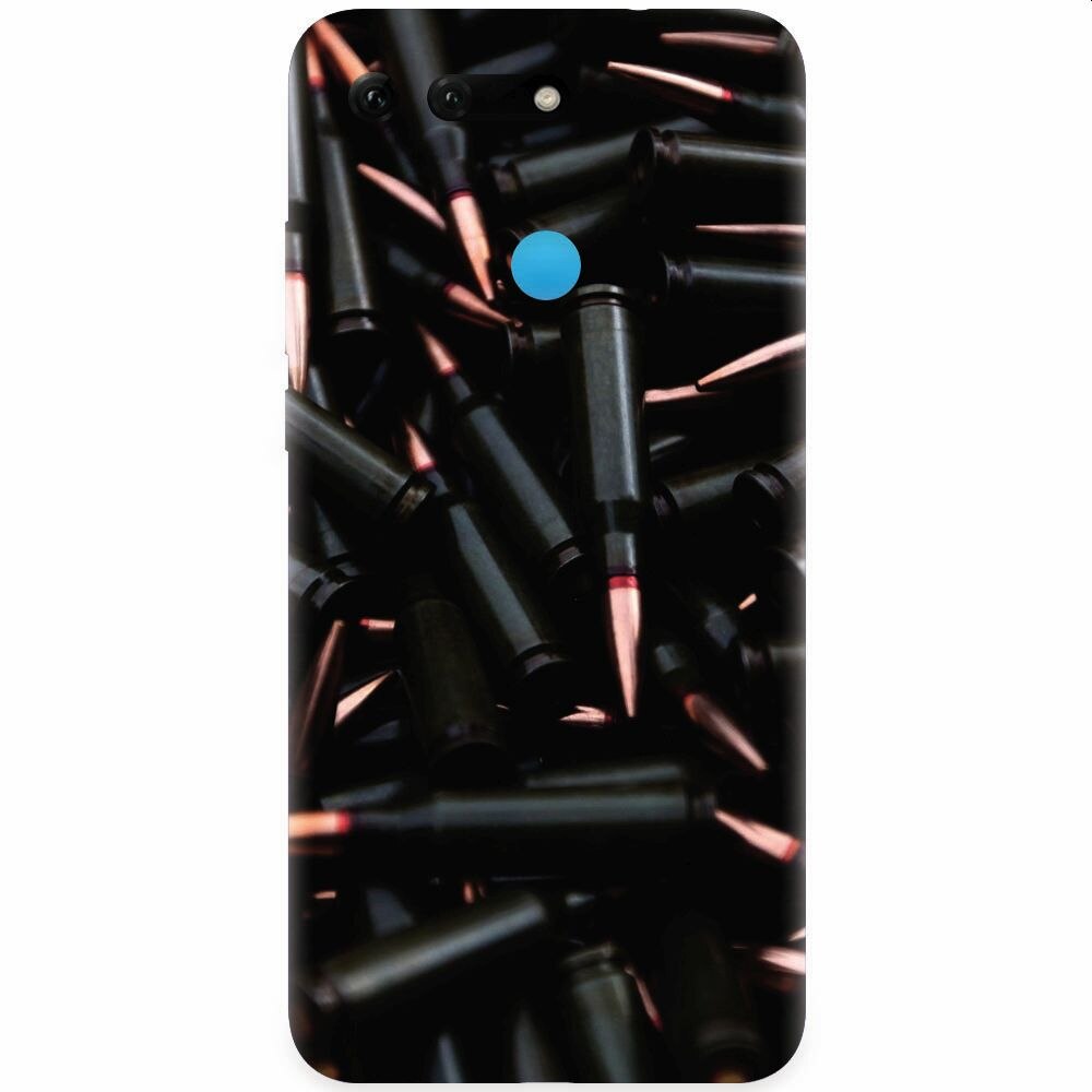 Husa silicon pentru Honor View 20, Ammunition Bullets