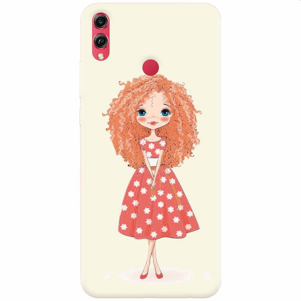 Husa silicon pentru Honor 10 Lite, Sweet Little Girl