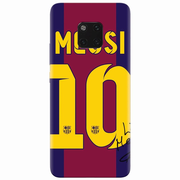 Силиконов кейс съвместим с Huawei Mate 20 Pro, Messi 0