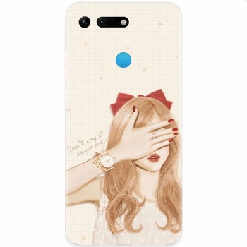 Husa silicon pentru Honor View 20, Dont Cry Anymore Husa silicon pentru Honor View 20, Dont Cry Anymore