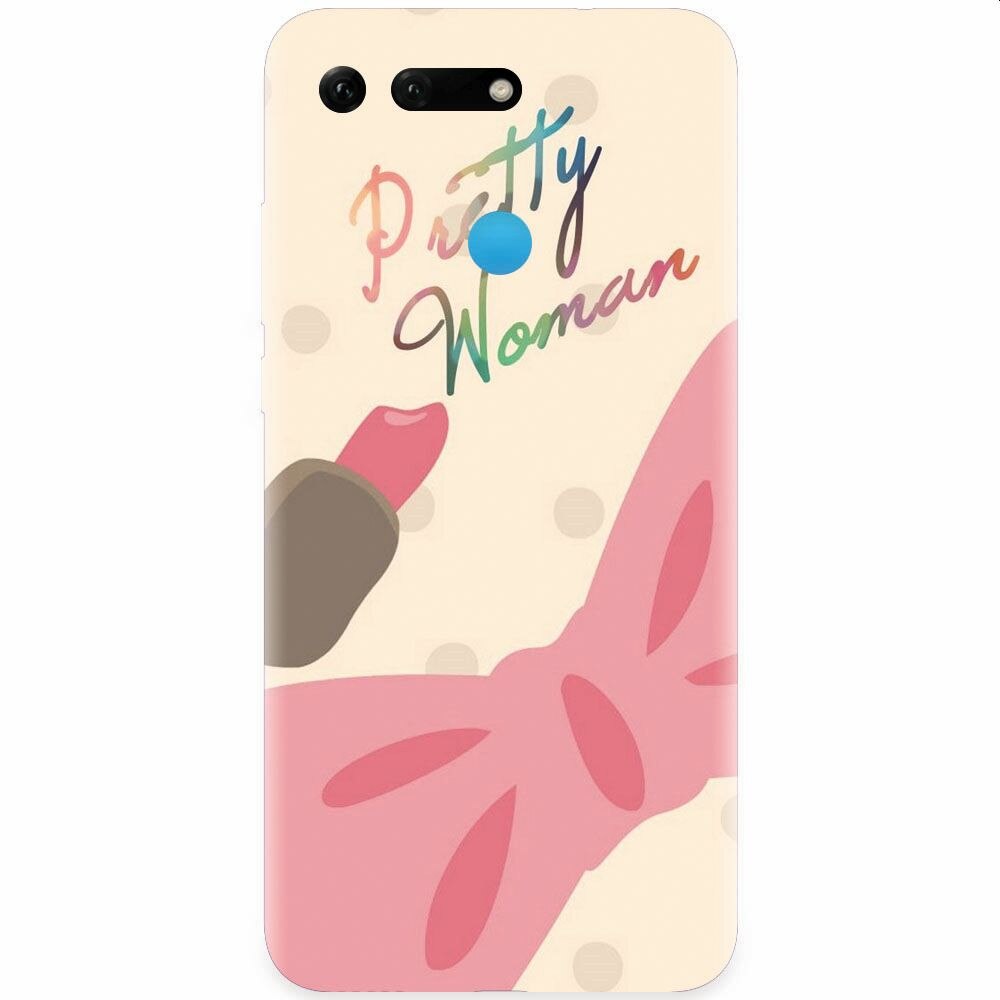 Husa silicon pentru Honor View 20, Cute Girly