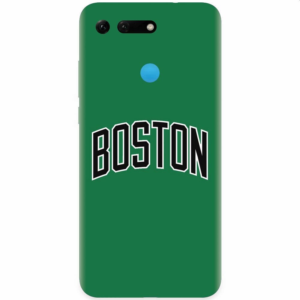 Husa silicon pentru Honor View 20, NBA Boston Celtics