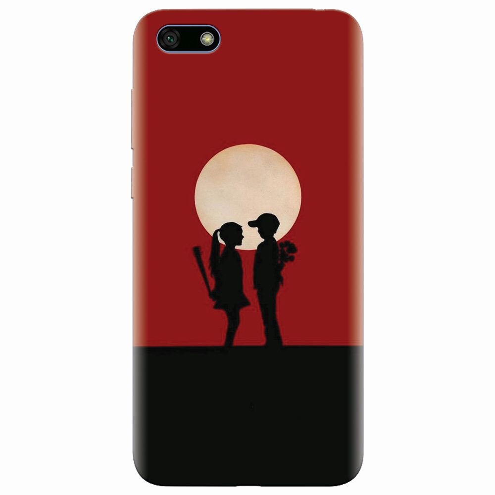 Husa silicon pentru Huawei Y5 2018, Boy Girl Love Story