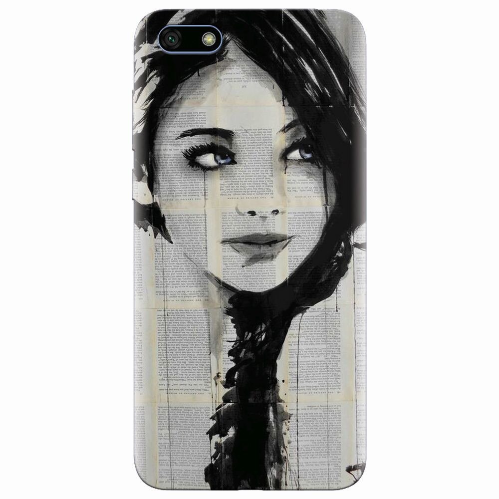 Husa silicon pentru Huawei Y5 2018, Blue Eyes