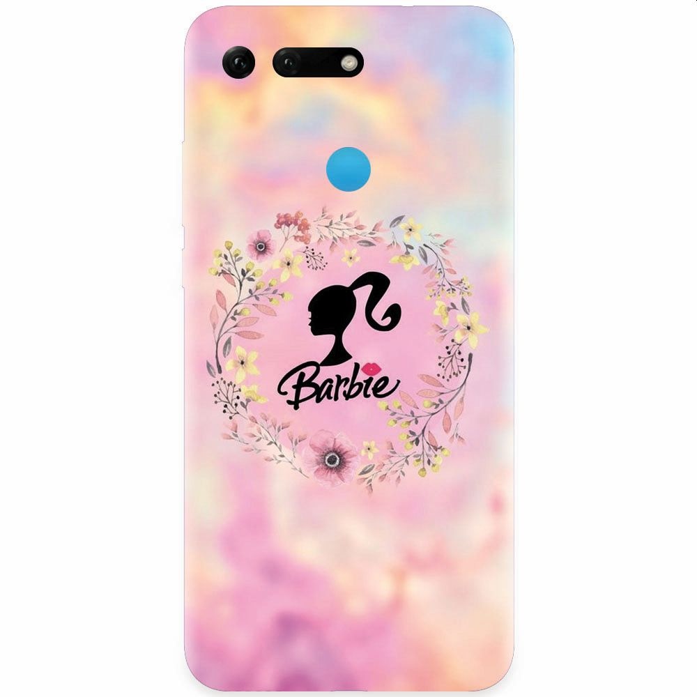 Husa silicon pentru Honor View 20, Barbie icon