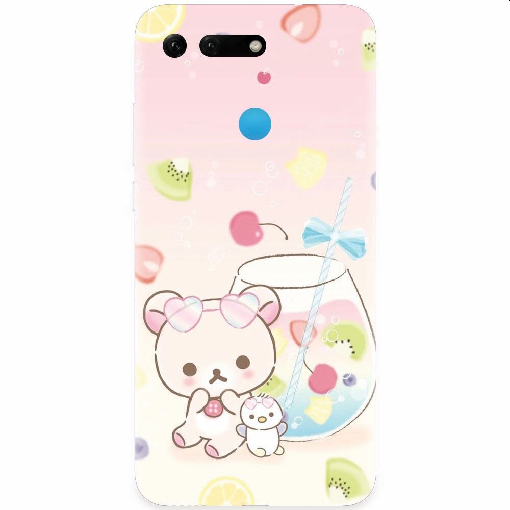 Husa silicon pentru Honor View 20, Tiny And Cute