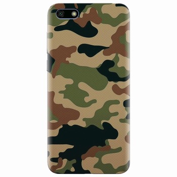 Husa silicon pentru Huawei Y5 2018, Camuflaj Husa silicon pentru Huawei Y5 2018, Camuflaj