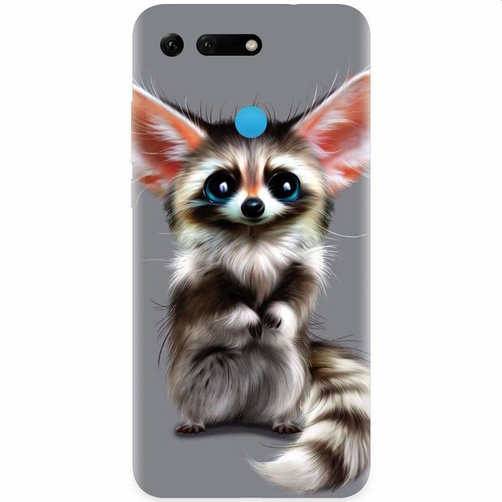 Husa silicon pentru Honor View 20, Cute Animal 001
