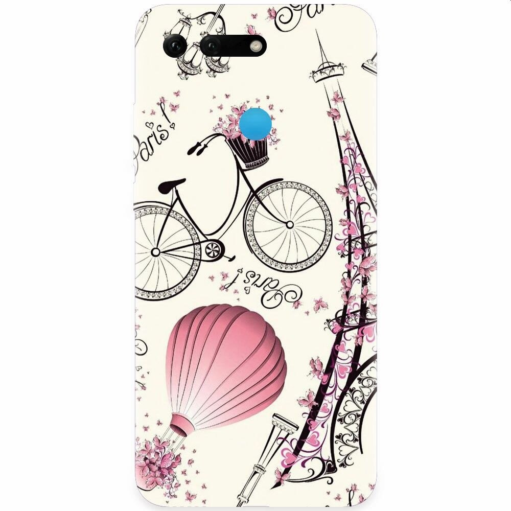 Husa silicon pentru Honor View 20, Paris