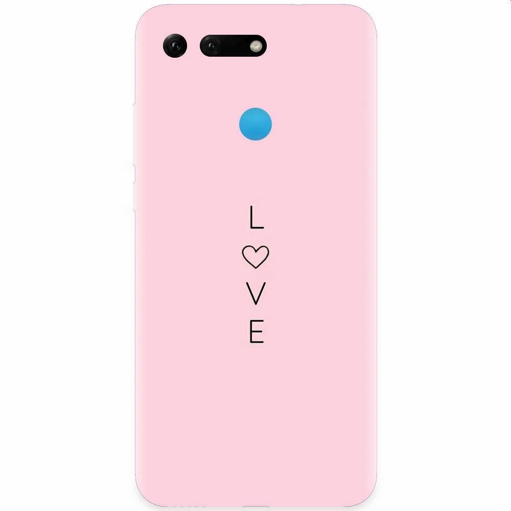 Husa silicon pentru Honor View 20, Love