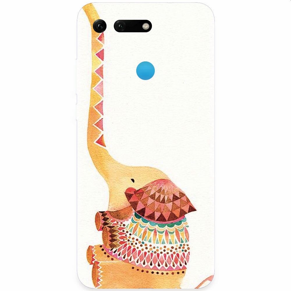 Husa silicon pentru Honor View 20, Elephant