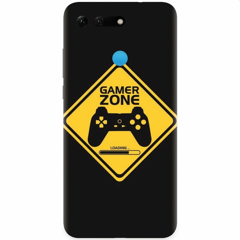 Husa silicon pentru Honor View 20, Gamer Zone