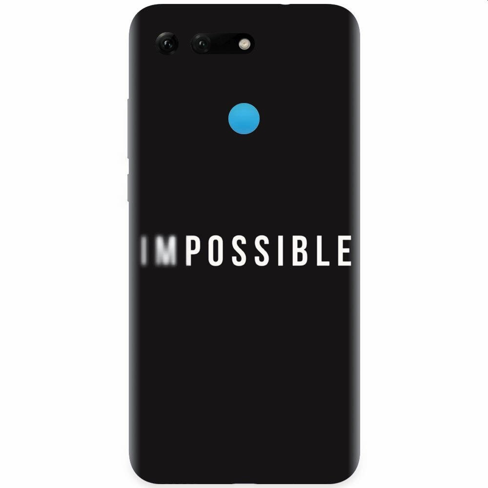 Husa silicon pentru Honor View 20, Impossible