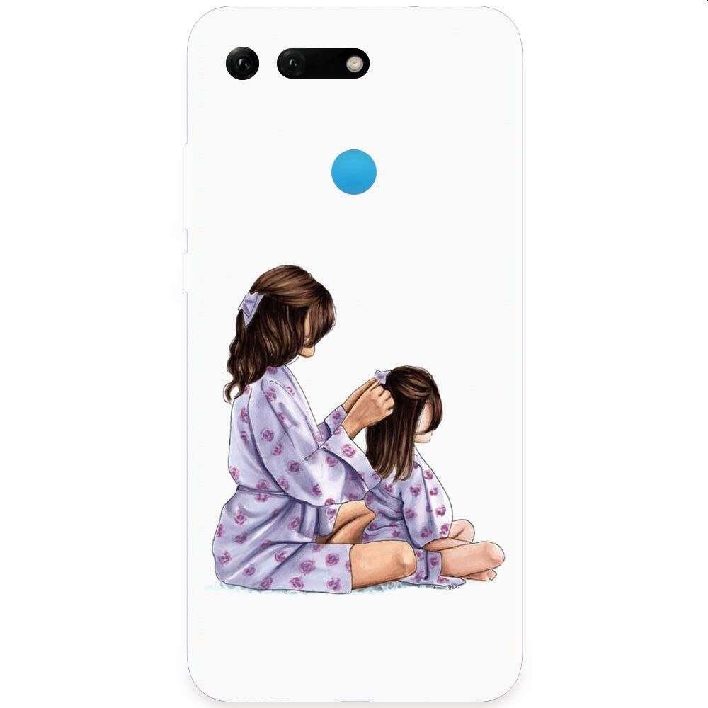 Husa silicon pentru Honor View 20, Girls Time