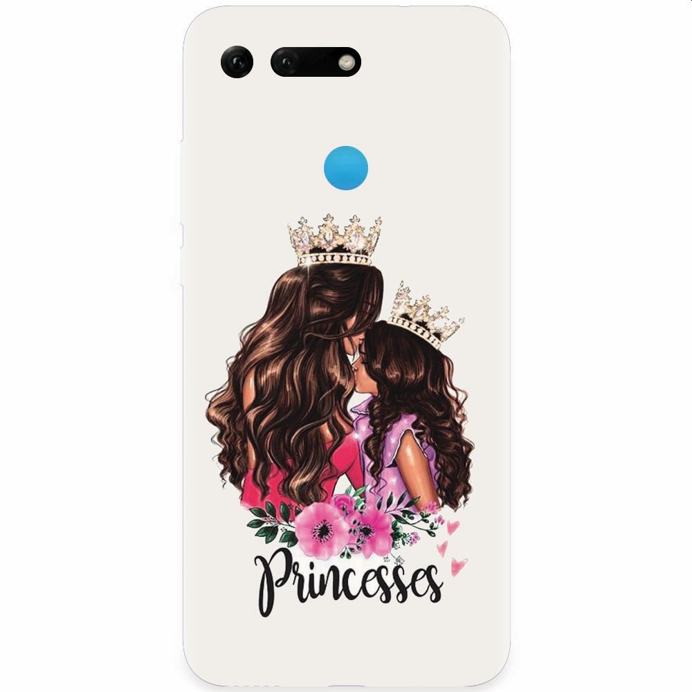 Husa silicon pentru Honor View 20, Princesses