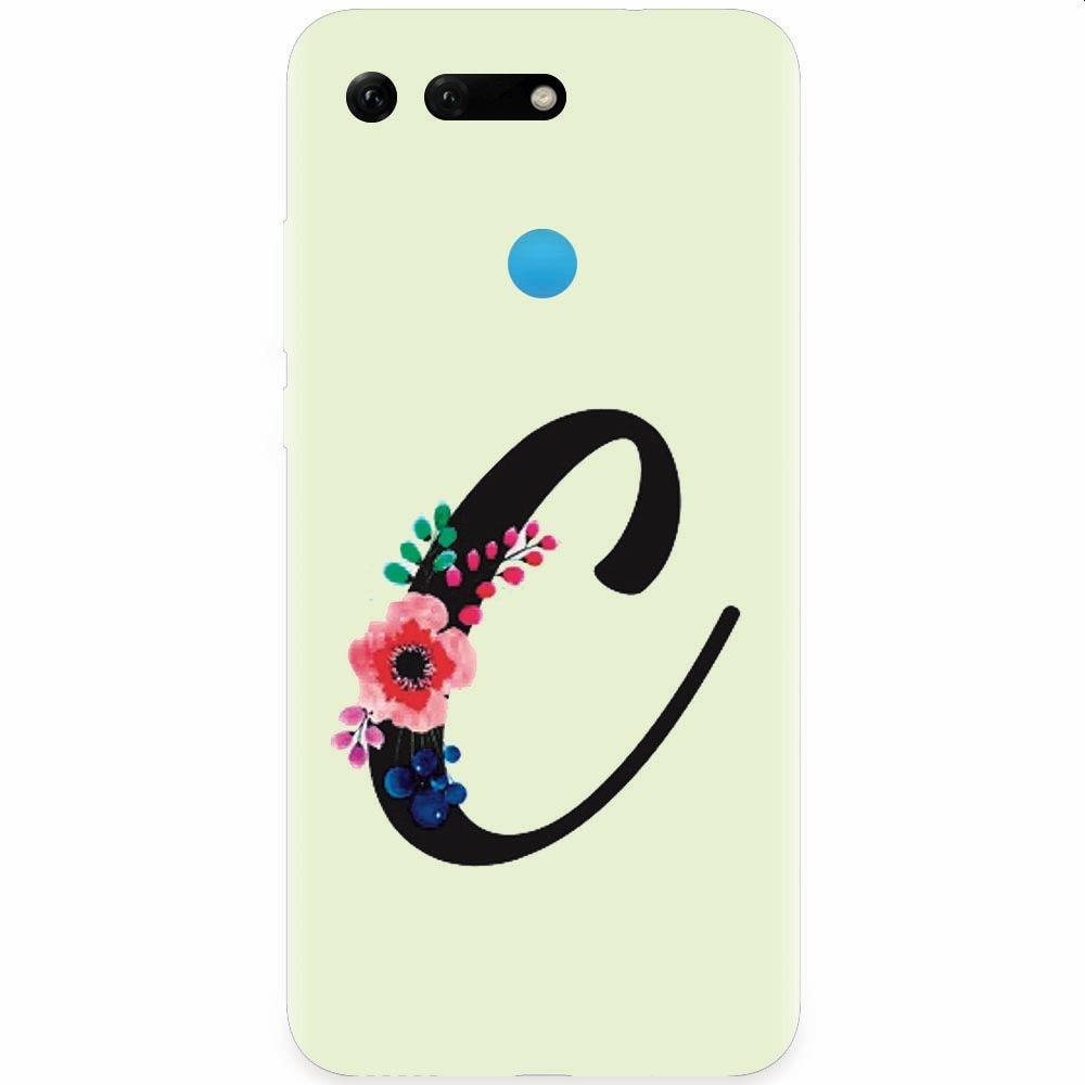 Husa silicon pentru Honor View 20, Litera C