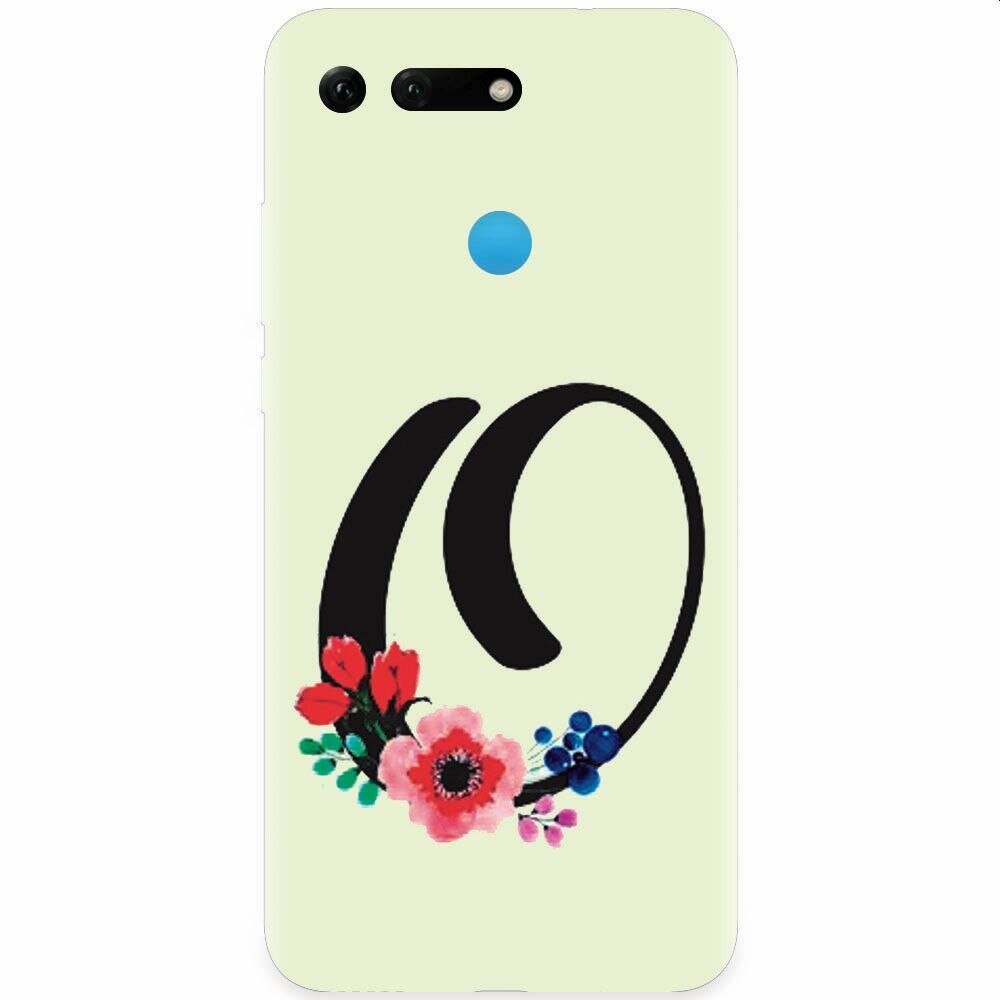 Husa silicon pentru Honor View 20, Litera O