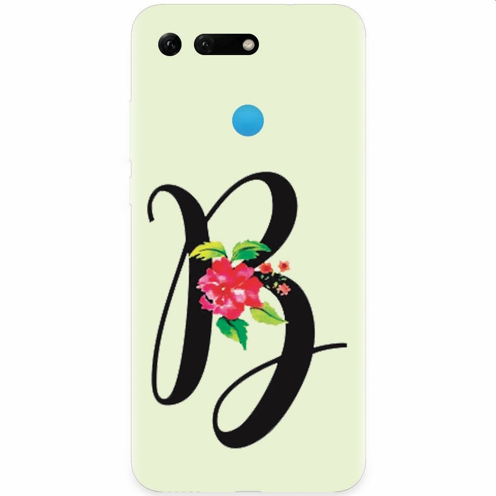 Husa silicon pentru Honor View 20, Litera B