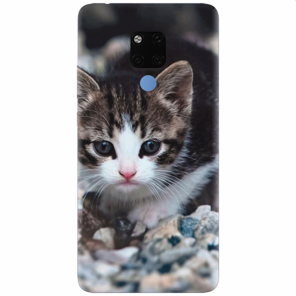 Husa silicon pentru Huawei Mate 20X, Animal Cat