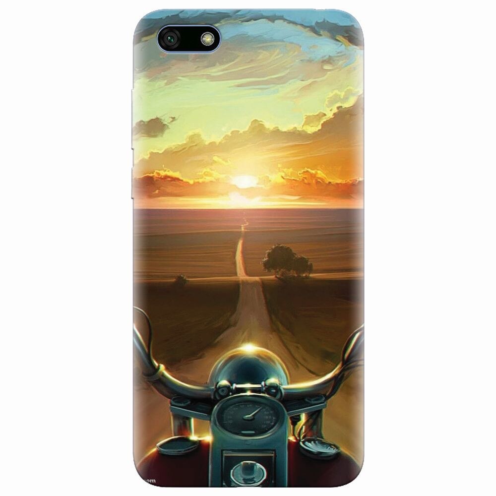 Husa silicon pentru Huawei Y5 2018, Country Road