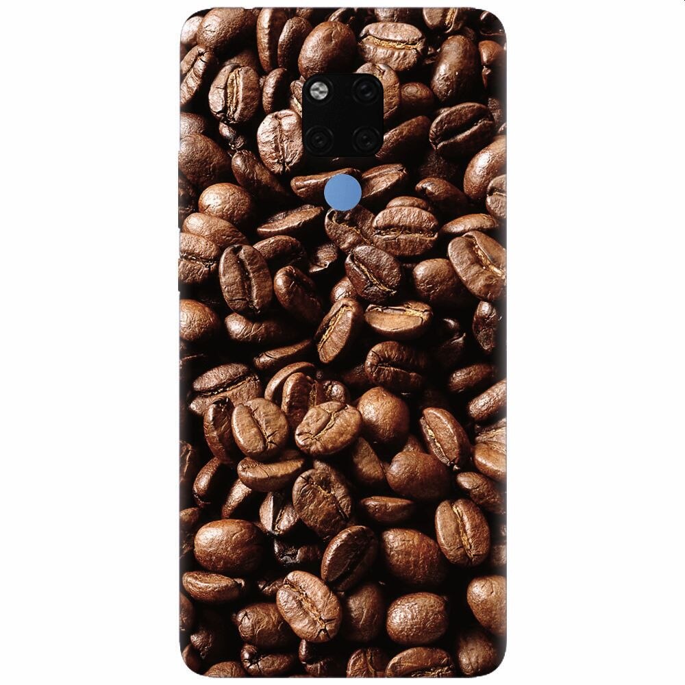 Husa silicon pentru Huawei Mate 20X, Coffee Beans