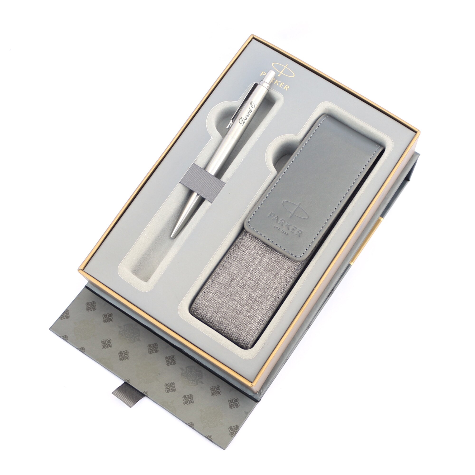 Set pix personalizat Parker Jotter Royal si etui