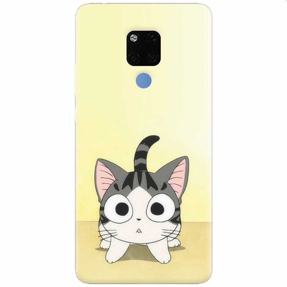 Husa silicon pentru Huawei Mate 20X, Cute Ktty