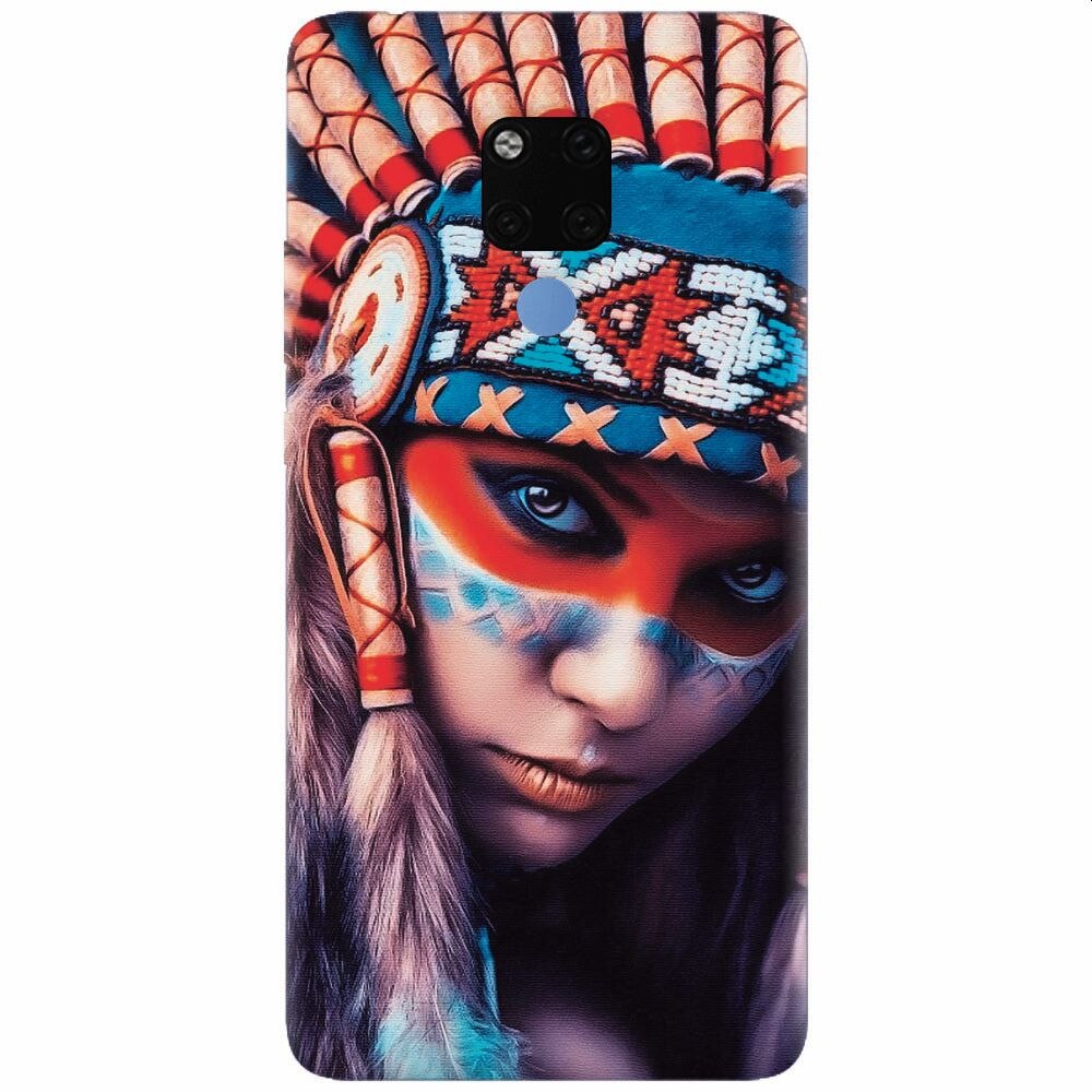 Husa silicon pentru Huawei Mate 20X, Attractive Girl Model