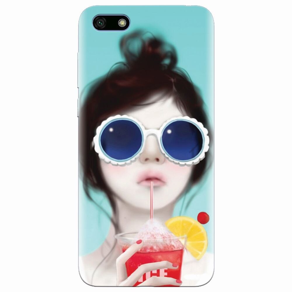 Husa silicon pentru Huawei Y5 2018, Cute Girly 001