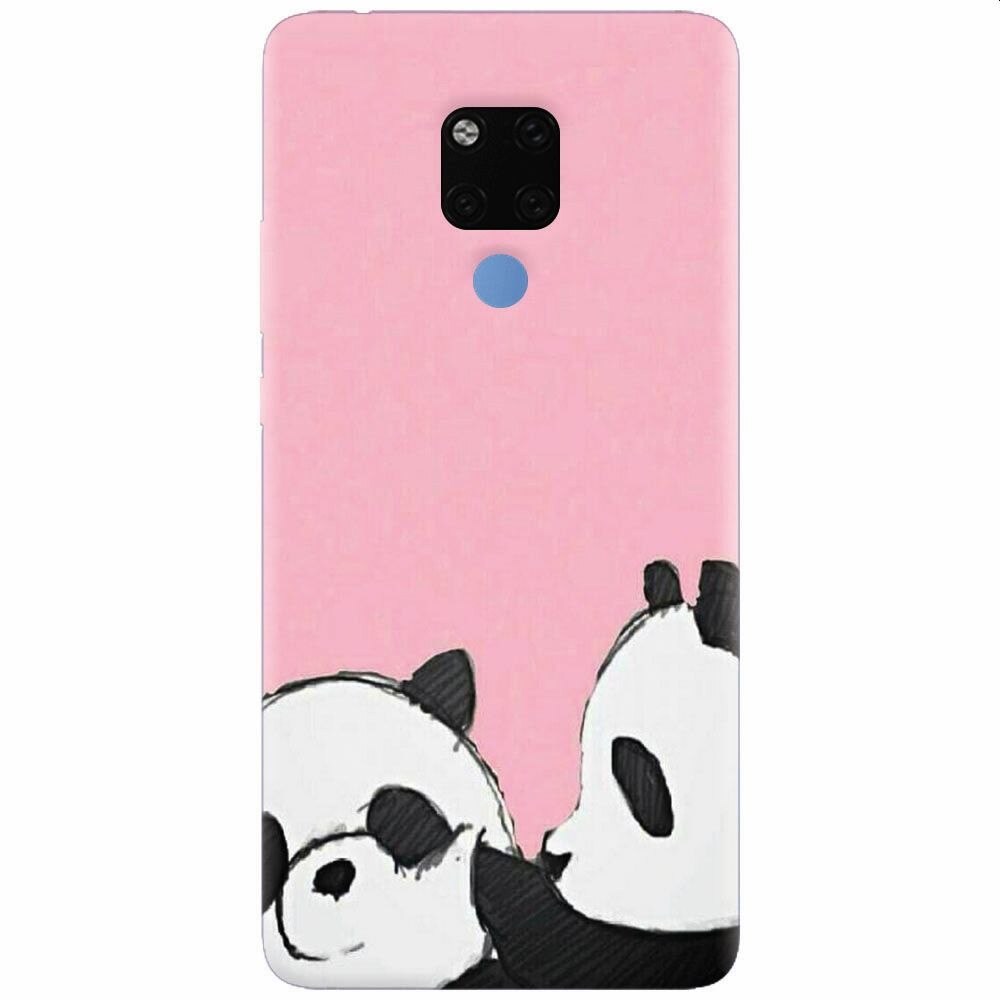 Husa silicon pentru Huawei Mate 20X, Panda