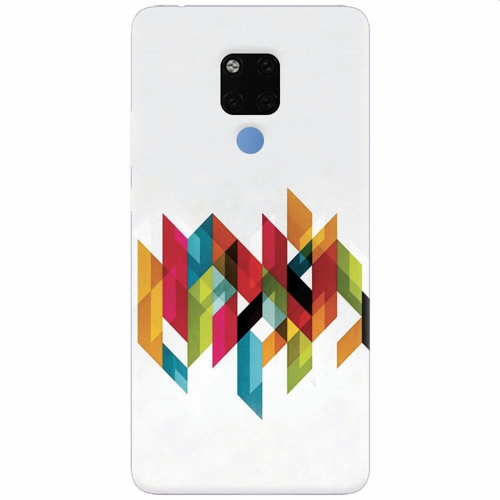 Husa silicon pentru Huawei Mate 20X, Geometric